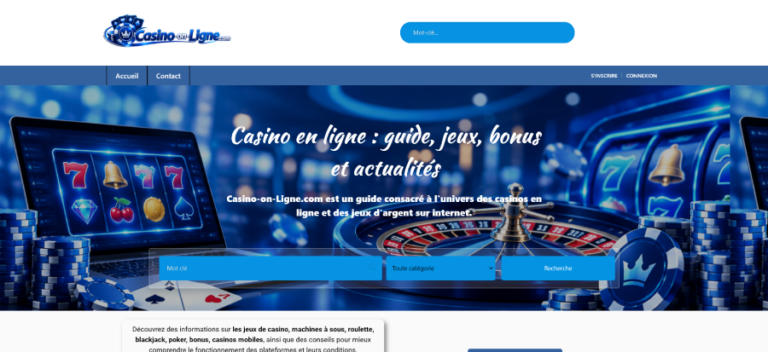 Le guide des Casinos on ligne