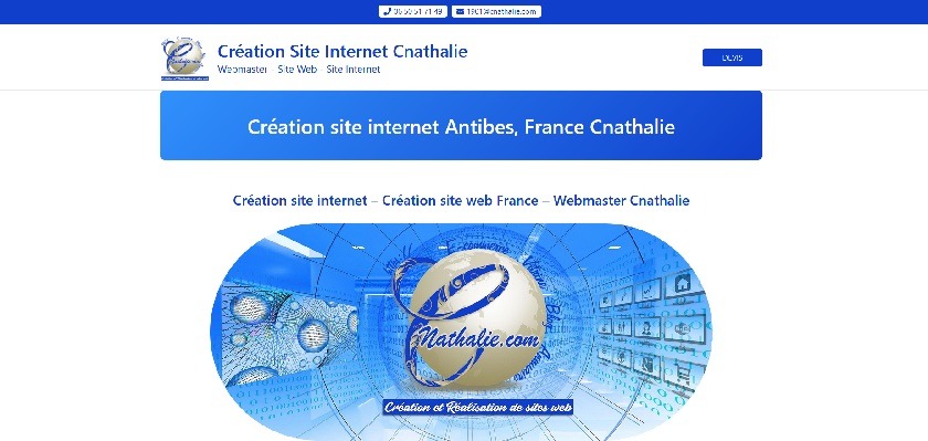 Création site web Antibes